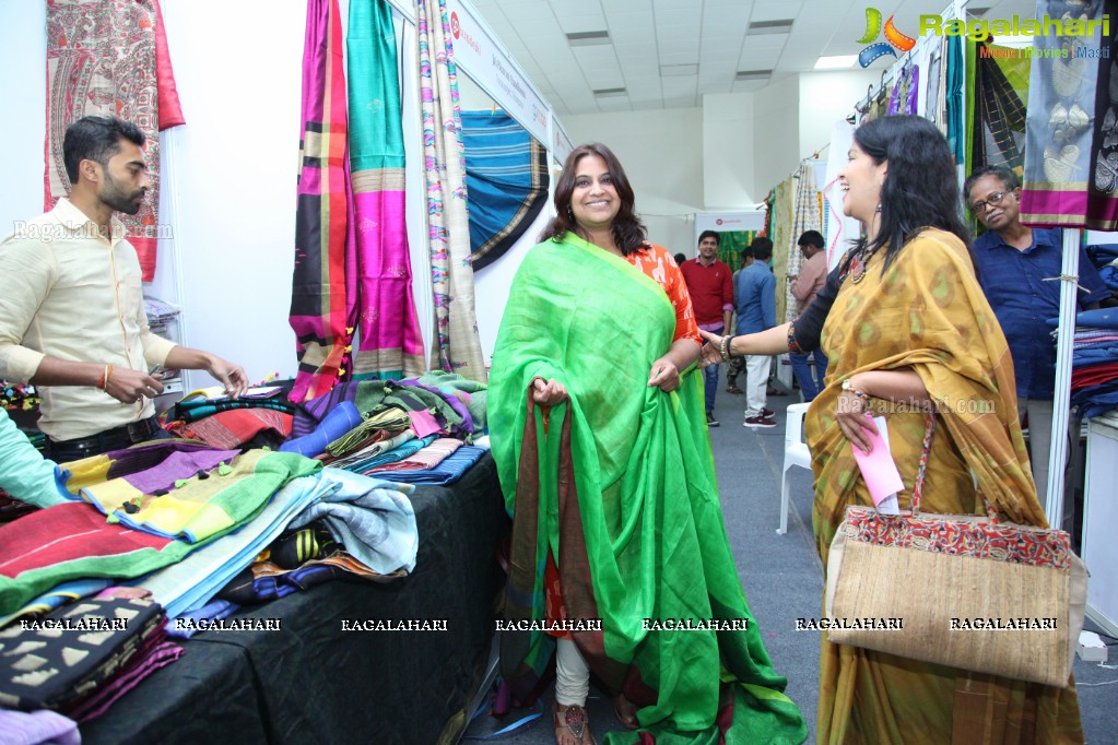 Go Swadeshi - Handloom Exhibition Launch at The Kalinga Cultural Hall, Banjara Hills
