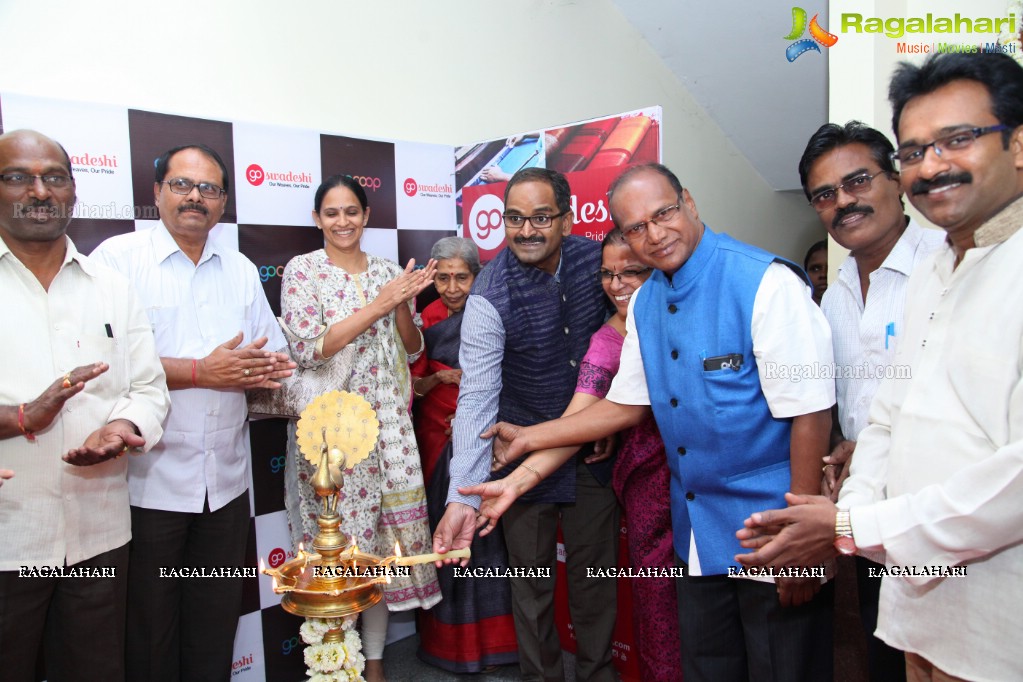 Go Swadeshi - Handloom Exhibition Launch at The Kalinga Cultural Hall, Banjara Hills