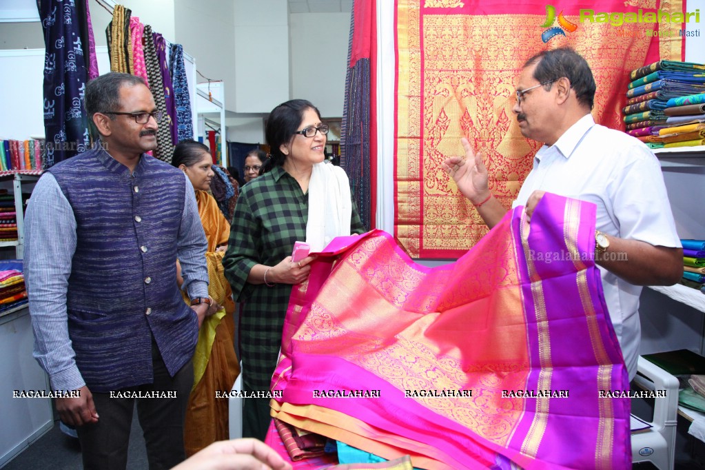 Go Swadeshi - Handloom Exhibition Launch at The Kalinga Cultural Hall, Banjara Hills