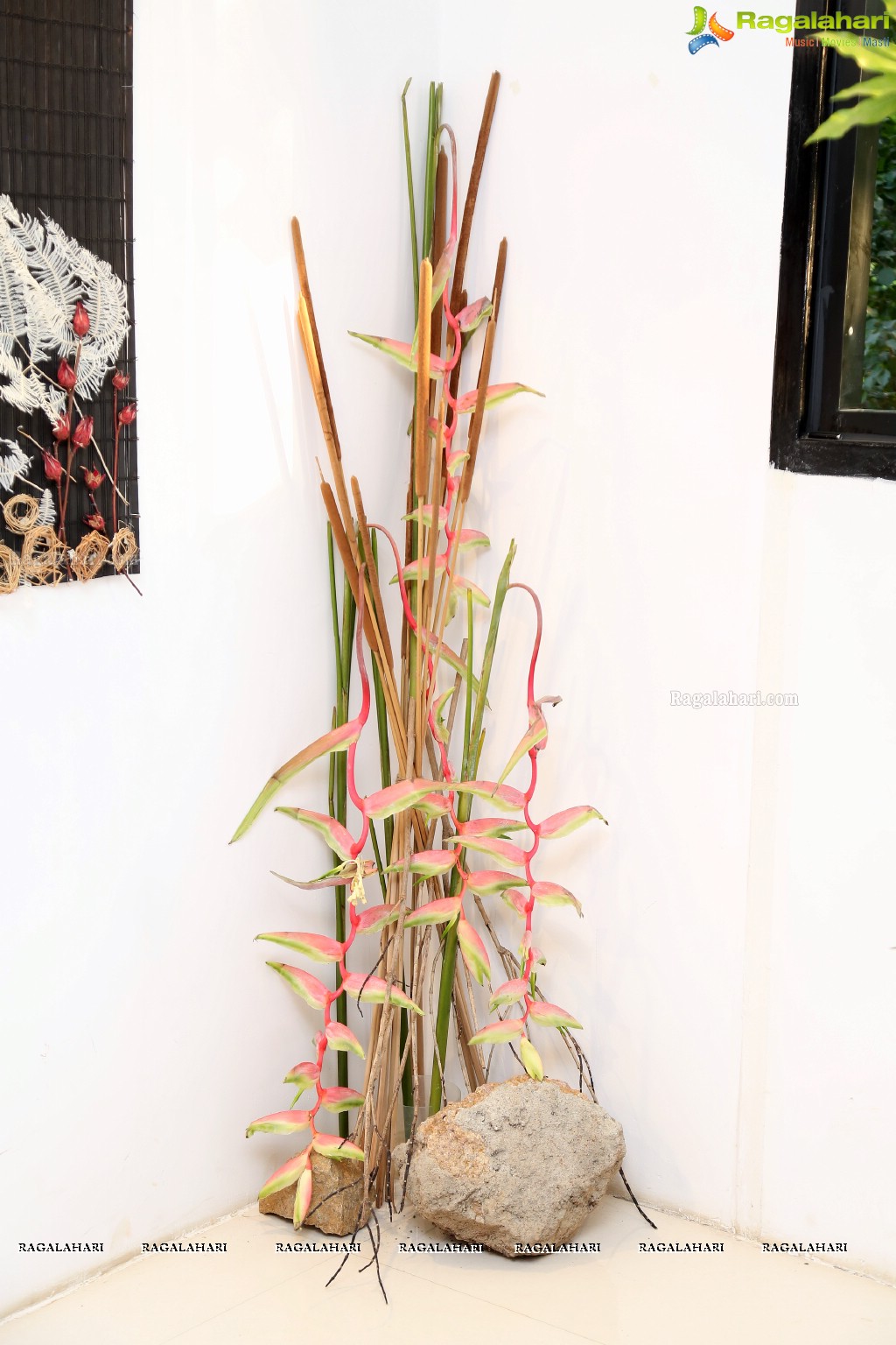Aura and Flora - An Ikebana and Water Color Painting Exhibition at Phoenix Arena Hitech City, Hyderabad