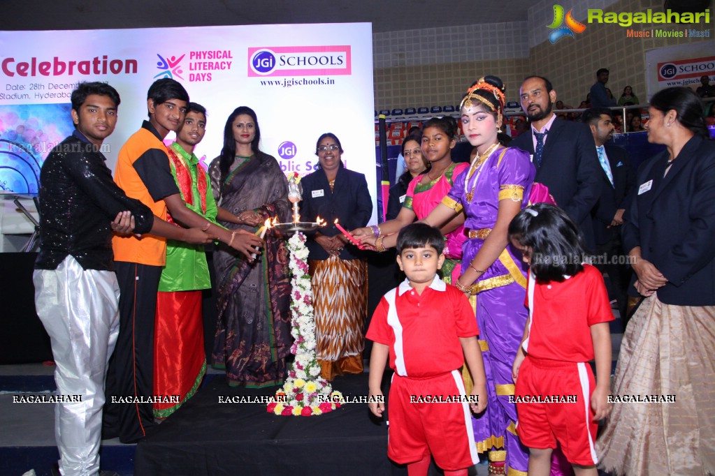 JGI Physical Literacy Extravaganza at Gachibowli Stadium