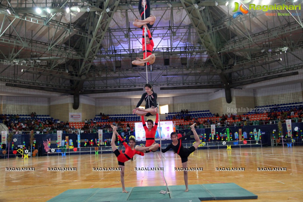 JGI Physical Literacy Extravaganza at Gachibowli Stadium