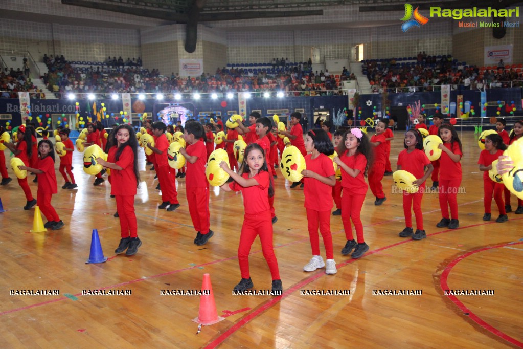 JGI Physical Literacy Extravaganza at Gachibowli Stadium