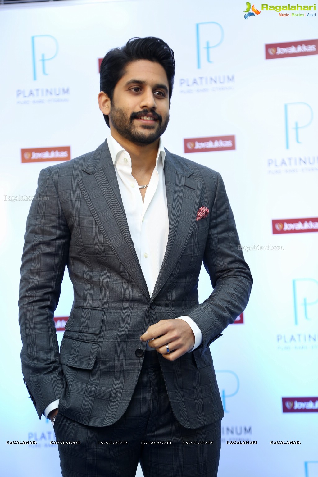 Naga Chaitanya launches Joyalukkas & Platinum Guild International (PGI) Men's Jewellery