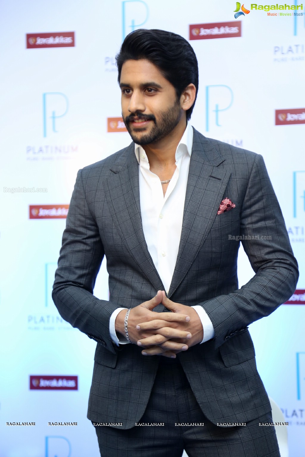 Naga Chaitanya launches Joyalukkas & Platinum Guild International (PGI) Men's Jewellery