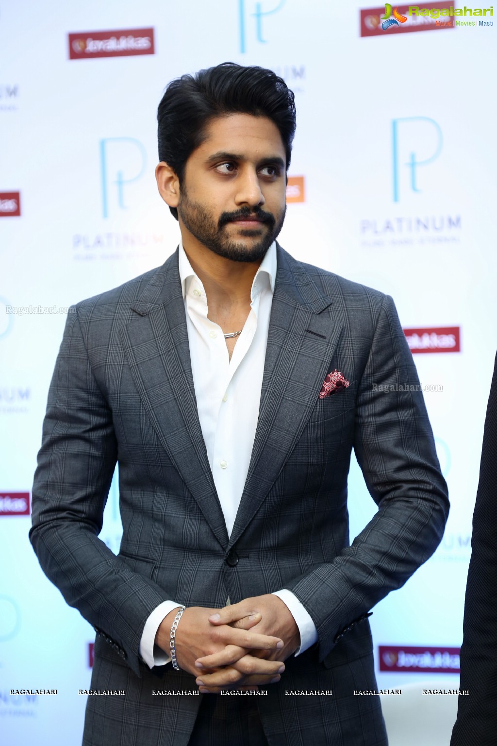 Naga Chaitanya launches Joyalukkas & Platinum Guild International (PGI) Men's Jewellery