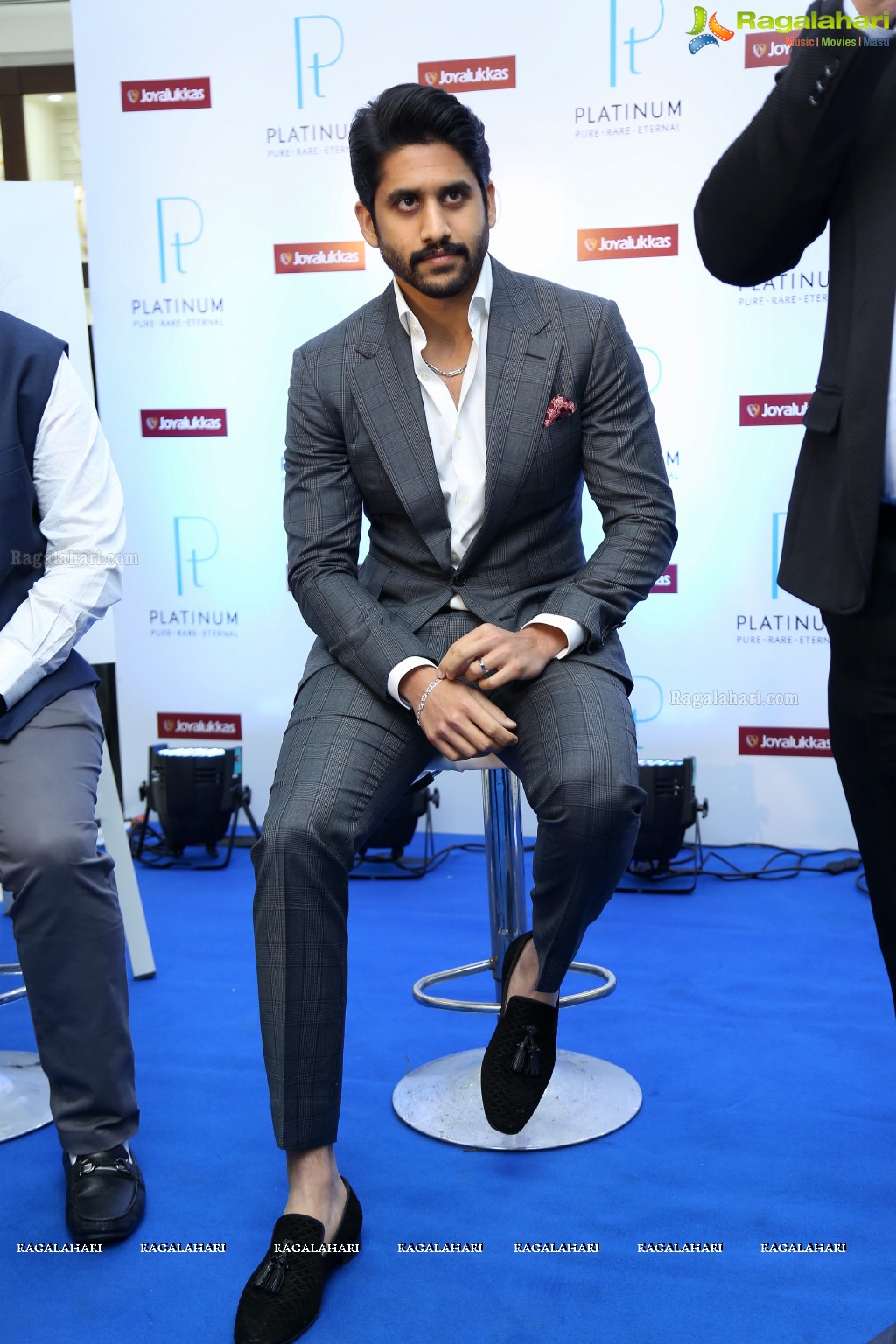 Naga Chaitanya launches Joyalukkas & Platinum Guild International (PGI) Men's Jewellery