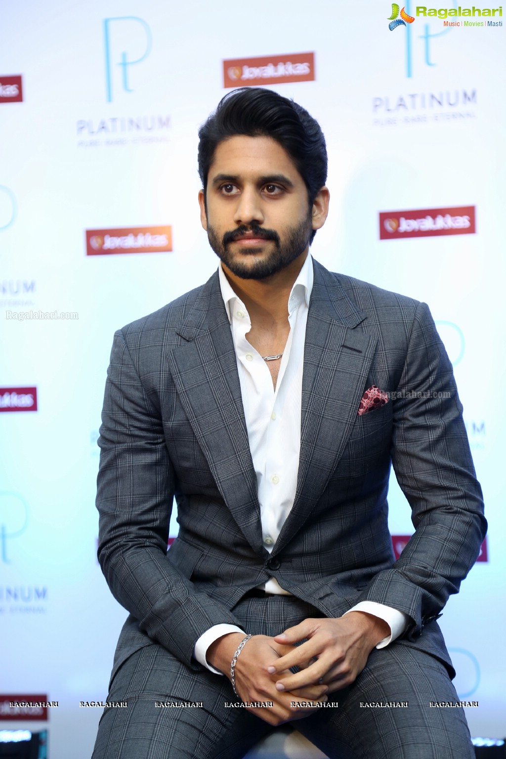 Naga Chaitanya launches Joyalukkas & Platinum Guild International (PGI) Men's Jewellery