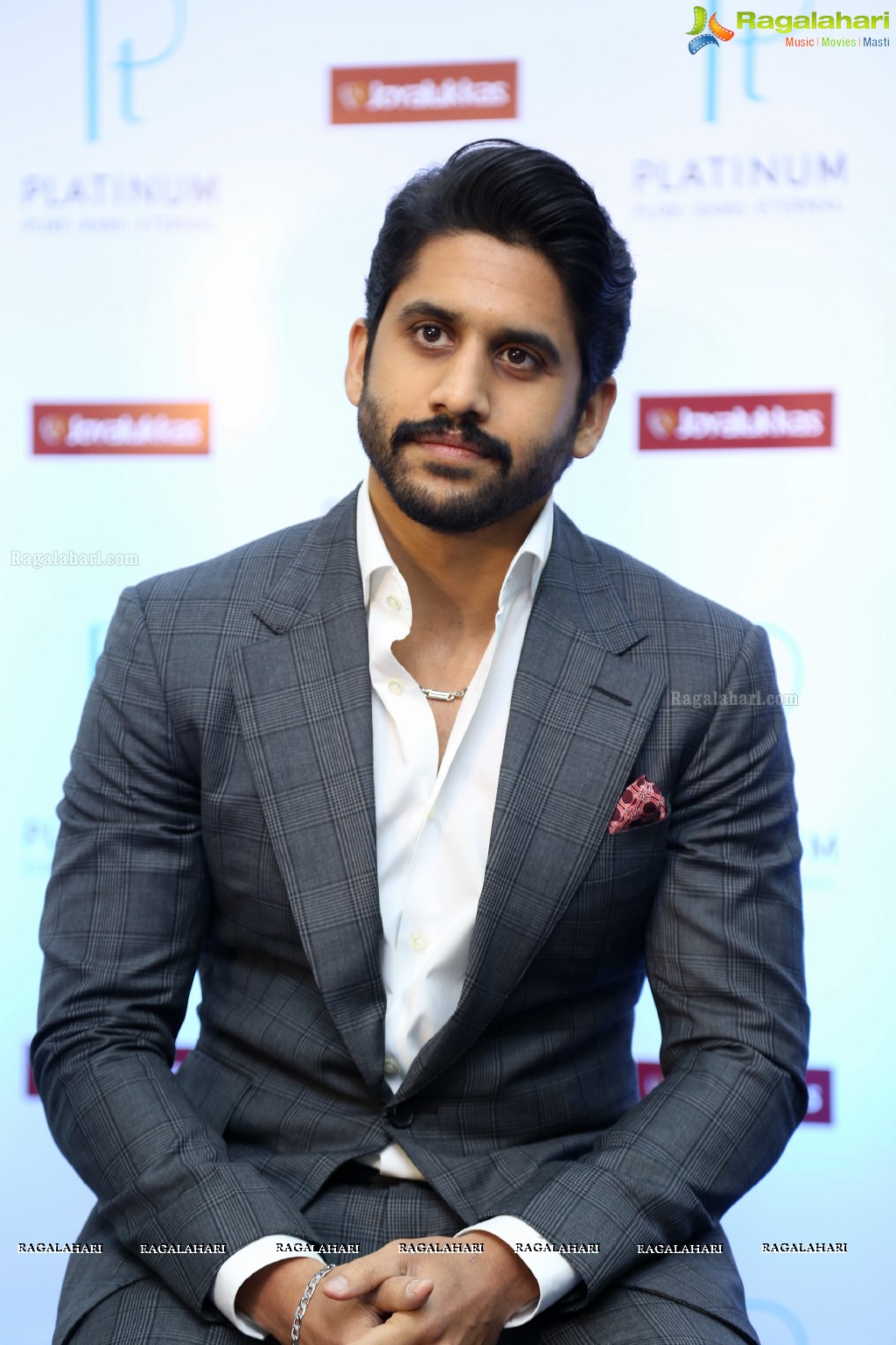 Naga Chaitanya launches Joyalukkas & Platinum Guild International (PGI) Men's Jewellery