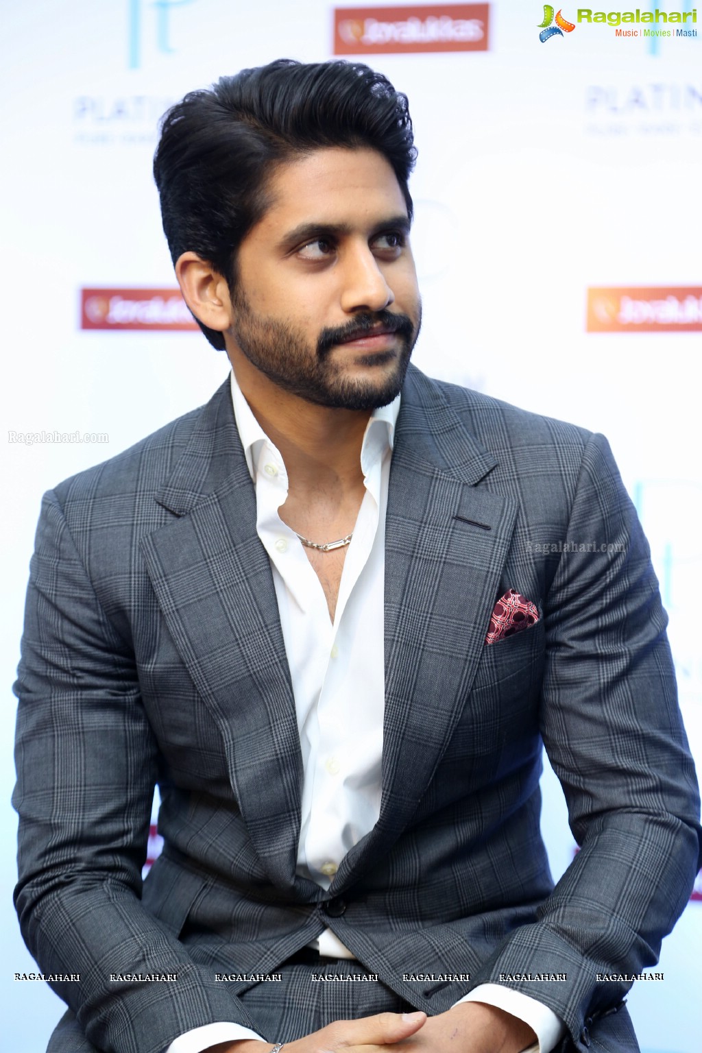 Naga Chaitanya launches Joyalukkas & Platinum Guild International (PGI) Men's Jewellery