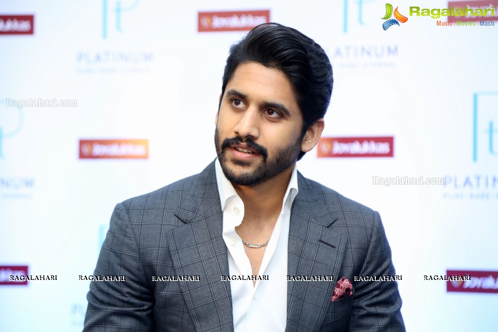 Naga Chaitanya launches Joyalukkas & Platinum Guild International (PGI) Men's Jewellery