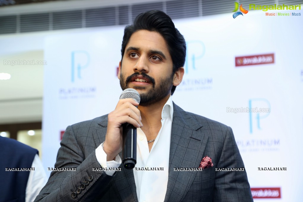 Naga Chaitanya launches Joyalukkas & Platinum Guild International (PGI) Men's Jewellery