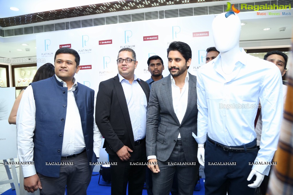 Naga Chaitanya launches Joyalukkas & Platinum Guild International (PGI) Men's Jewellery