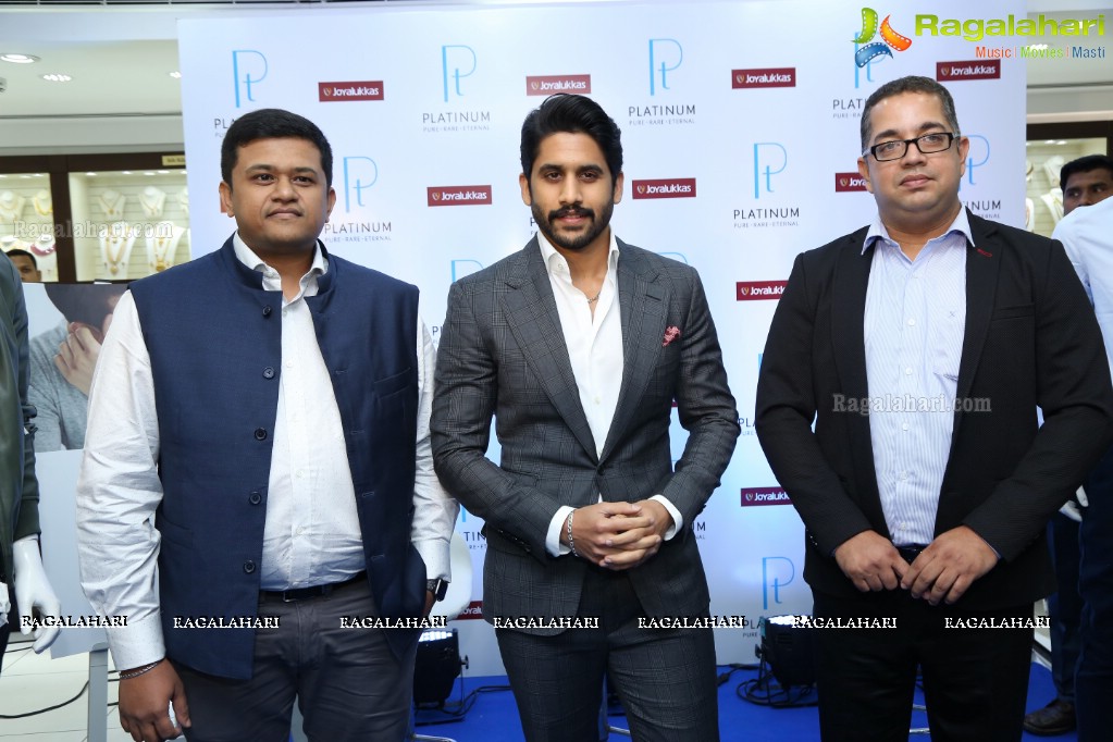 Naga Chaitanya launches Joyalukkas & Platinum Guild International (PGI) Men's Jewellery