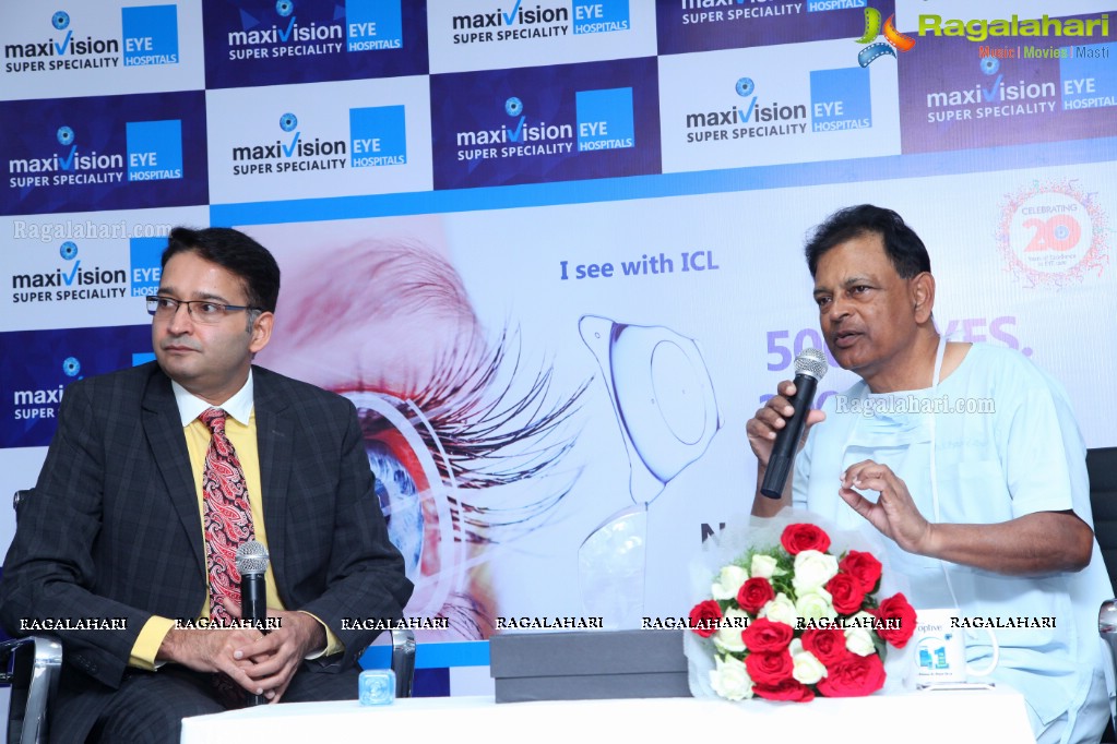 Maxivision Eye Hospitals Press Conference