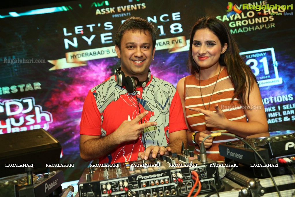 NYE 2018 with DJ Piyush Bajaj at Sayalo HCG Grounds, Hyderabad