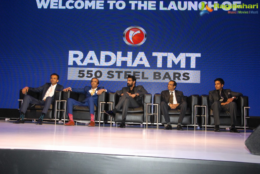 Rana Daggubati launches Radha TMT 500 Steel Bars at Novotel