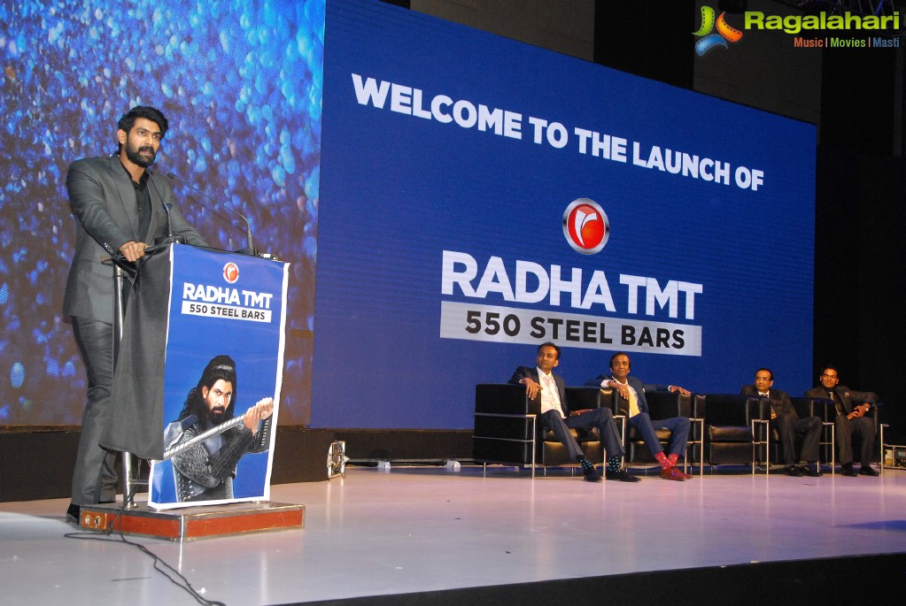 Rana Daggubati launches Radha TMT 500 Steel Bars at Novotel