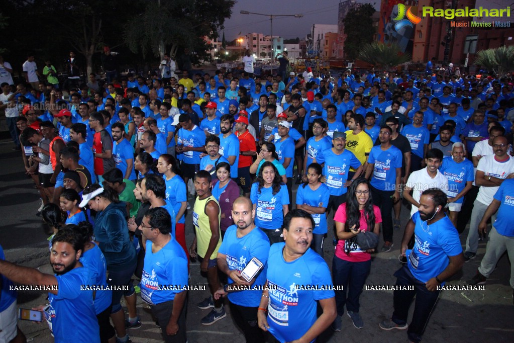 Saveathon 2017 - Run for Water at People's Plaza, Hyderabad