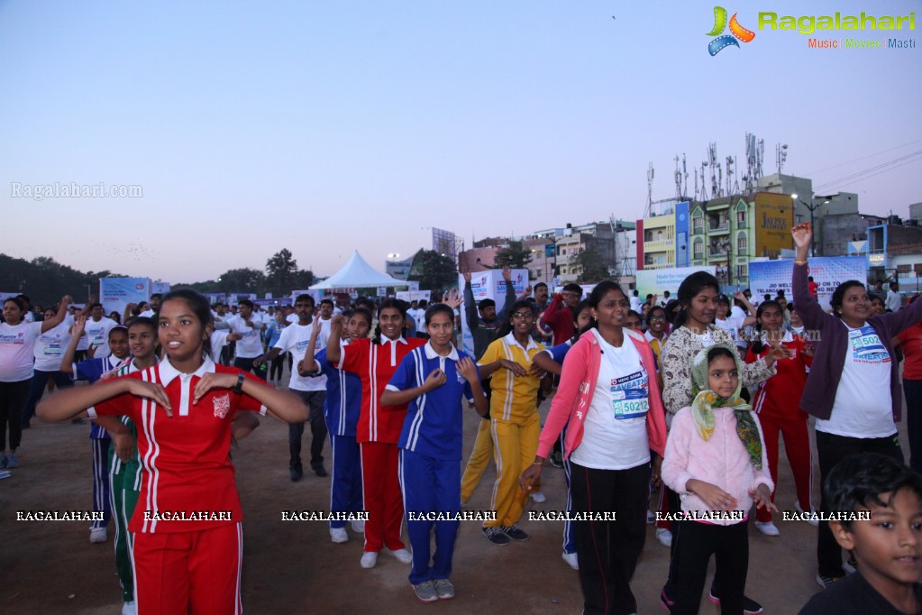 Saveathon 2017 - Run for Water at People's Plaza, Hyderabad