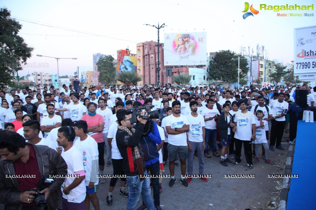 Saveathon 2017 - Run for Water at People's Plaza, Hyderabad