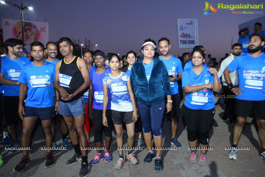 Saveathon 2017 - Run for Water at People's Plaza, Hyderabad