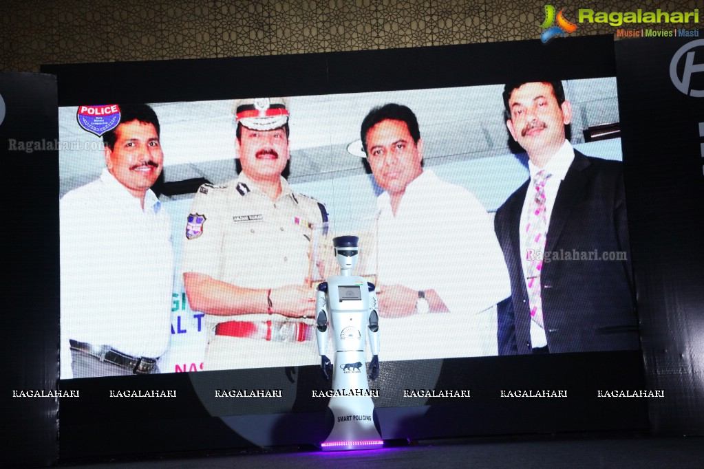 Jayesh Rajan Launches H-Bots Robotics World's First Smart Policing Robot