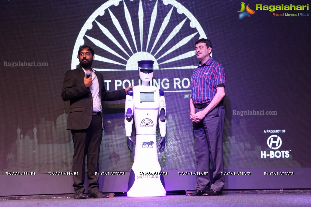 Jayesh Rajan Launches H-Bots Robotics World's First Smart Policing Robot