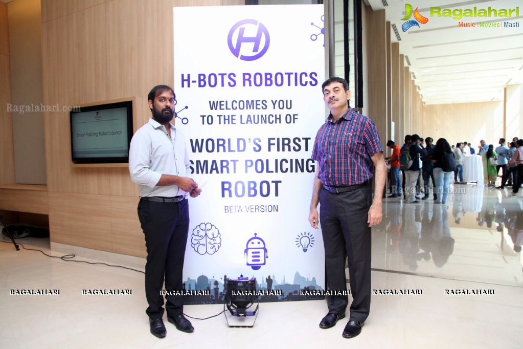 Jayesh Rajan Launches H-Bots Robotics World's First Smart Policing Robot