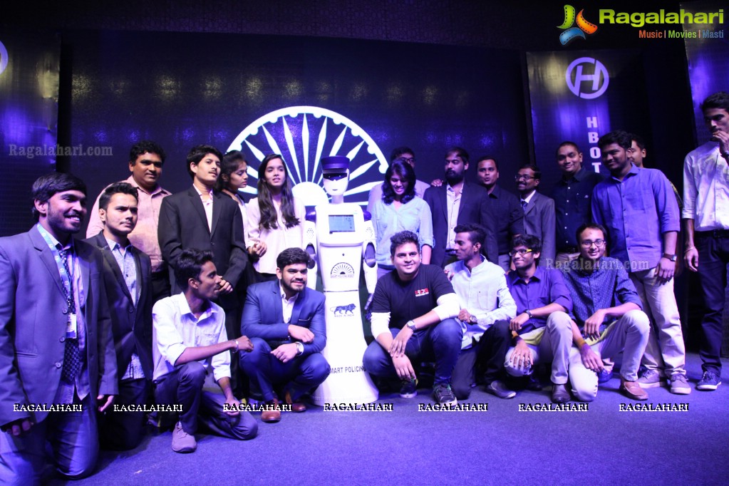 Jayesh Rajan Launches H-Bots Robotics World's First Smart Policing Robot