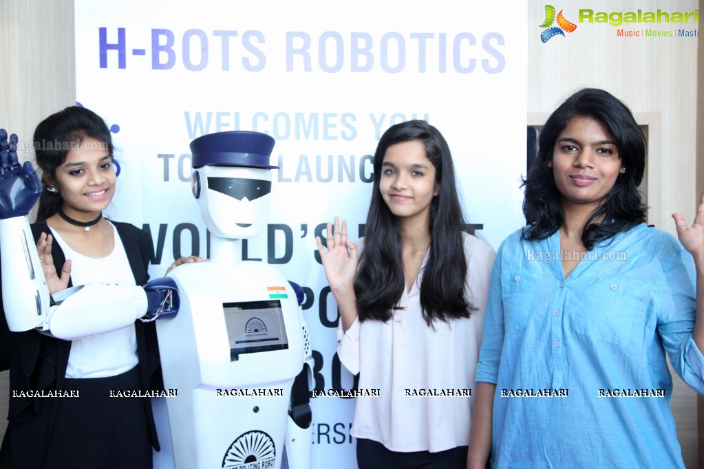 Jayesh Rajan Launches H-Bots Robotics World's First Smart Policing Robot