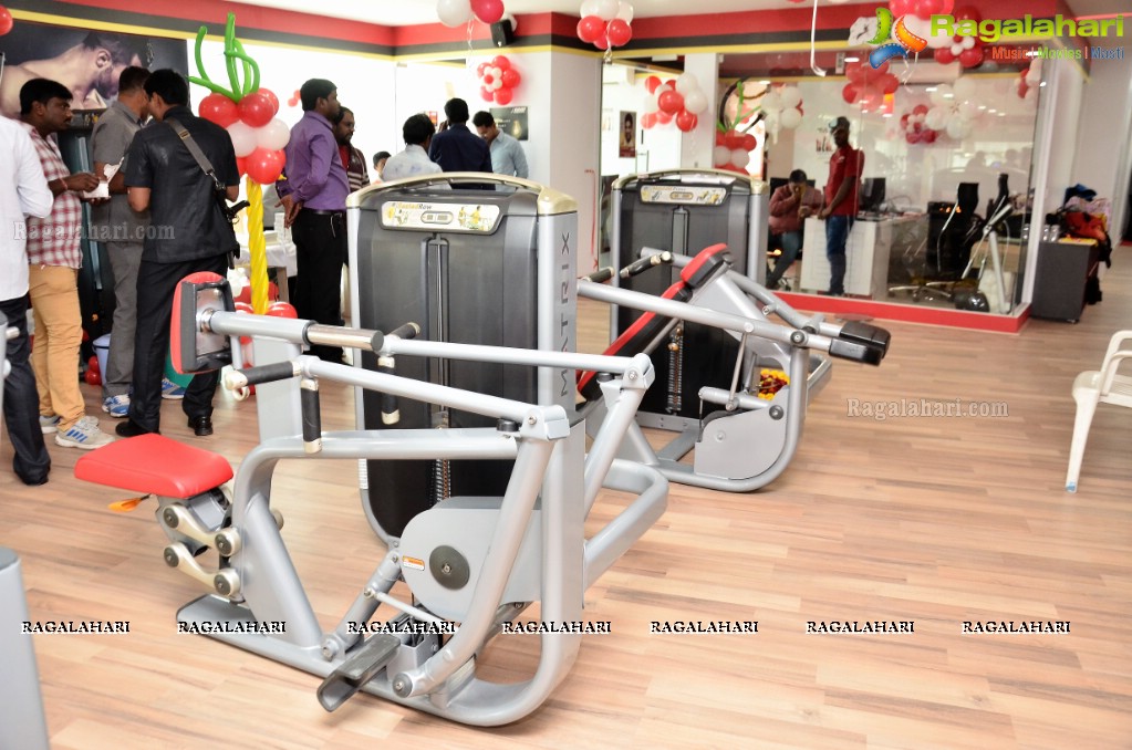 G Jagadish Reddy, Allu Aravind, Allu Shirish, Anu Emmanuel launches Snap Fitness Gym at Madhapur, Hyderabad