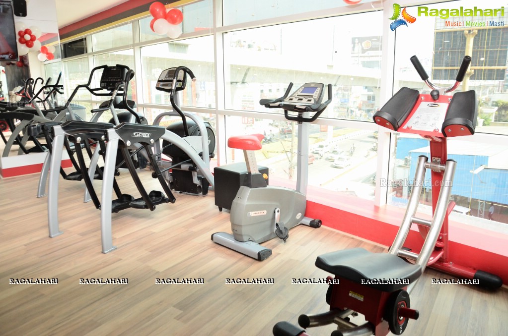 G Jagadish Reddy, Allu Aravind, Allu Shirish, Anu Emmanuel launches Snap Fitness Gym at Madhapur, Hyderabad