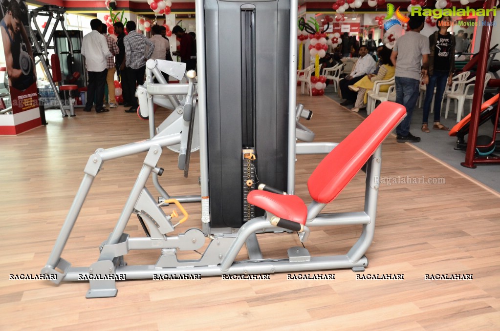 G Jagadish Reddy, Allu Aravind, Allu Shirish, Anu Emmanuel launches Snap Fitness Gym at Madhapur, Hyderabad