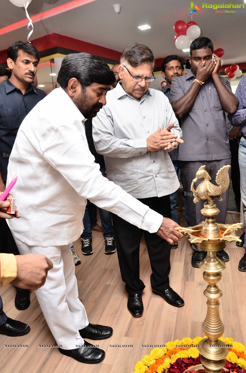 G Jagadish Reddy, Allu Aravind, Allu Shirish, Anu Emmanuel launches Snap Fitness Gym at Madhapur, Hyderabad