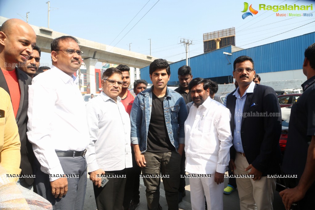 G Jagadish Reddy, Allu Aravind, Allu Shirish, Anu Emmanuel launches Snap Fitness Gym at Madhapur, Hyderabad