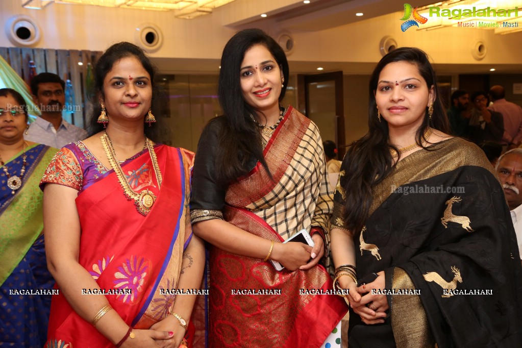 Grand Half Saree Ceremony of Theratiaplly Anavi at Vaishnovi Convention and Banquets, Hyderabad