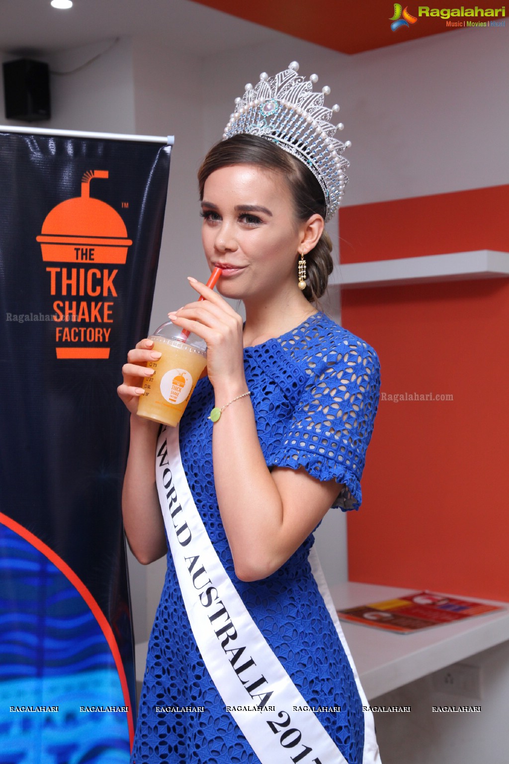 The Thickshake Factory Celebrates 4 Years With Miss Australia 2017 