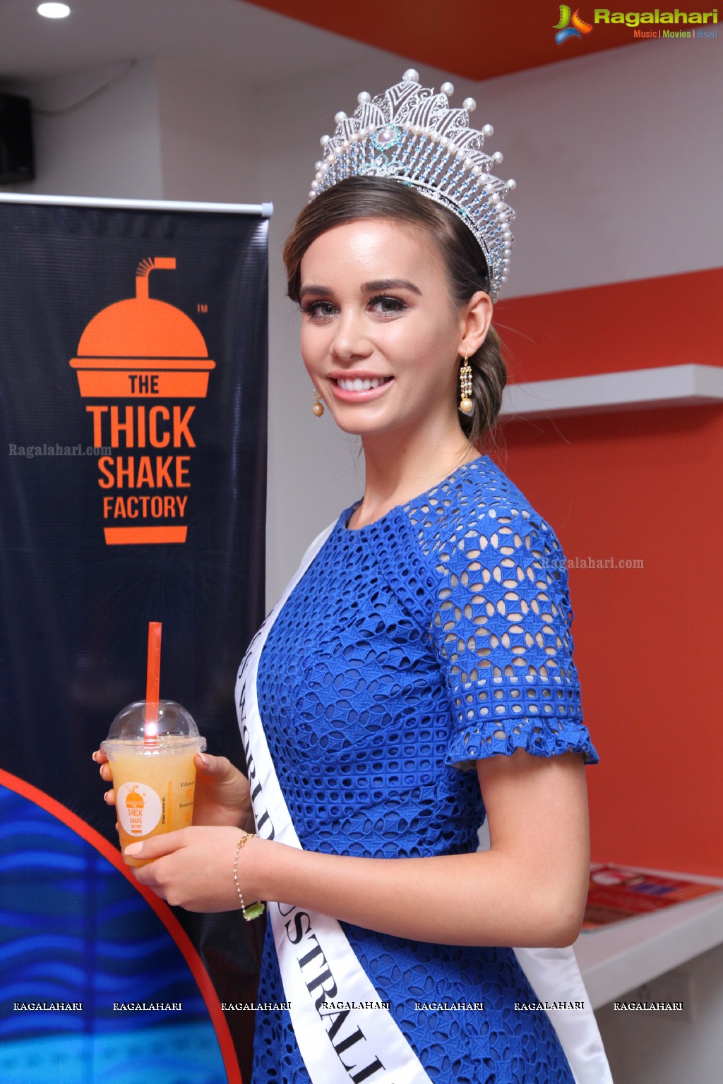 The Thickshake Factory Celebrates 4 Years With Miss Australia 2017 