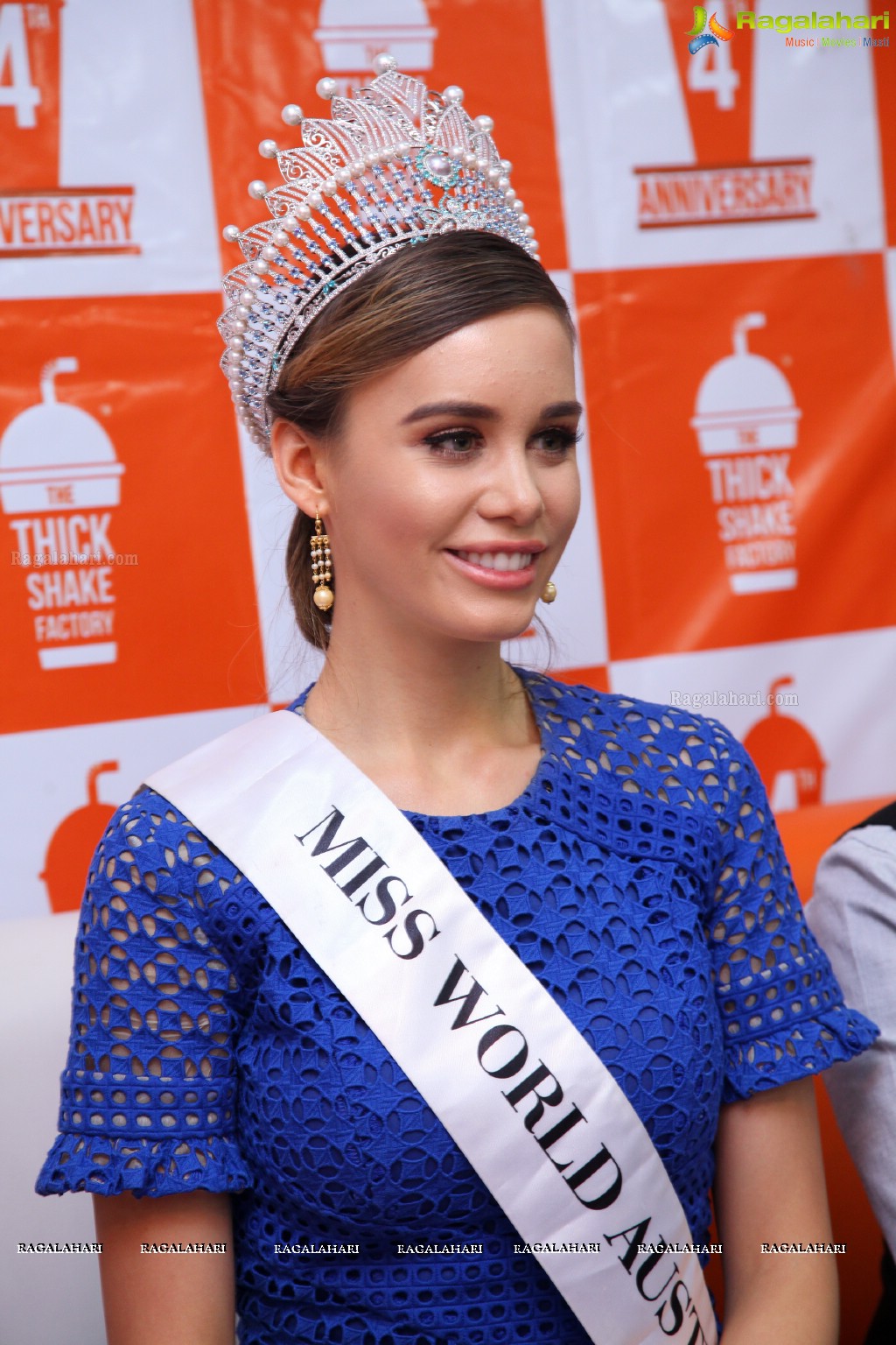 The Thickshake Factory Celebrates 4 Years With Miss Australia 2017 