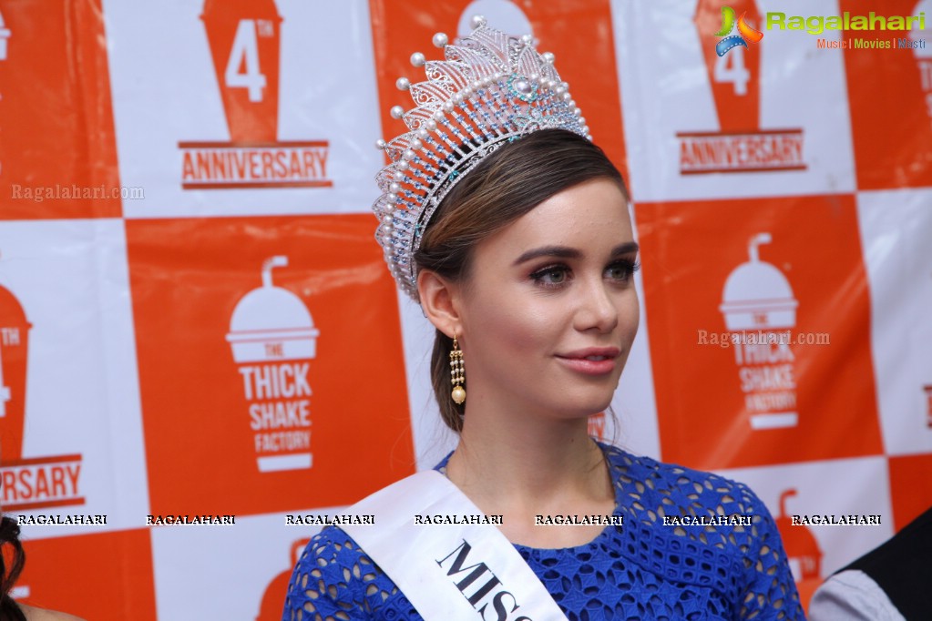 The Thickshake Factory Celebrates 4 Years With Miss Australia 2017 