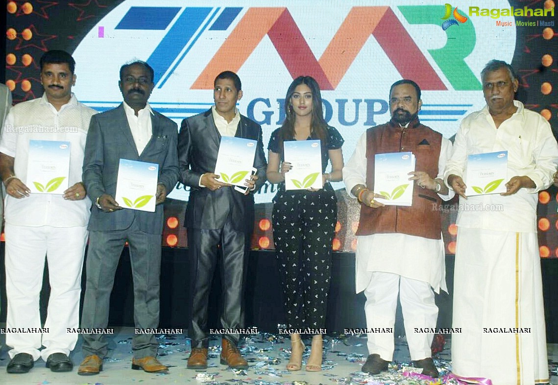 Anu Emanuel launches TMR Group's TMR Terrain Brochure at Jayabheri club, Hyderabad