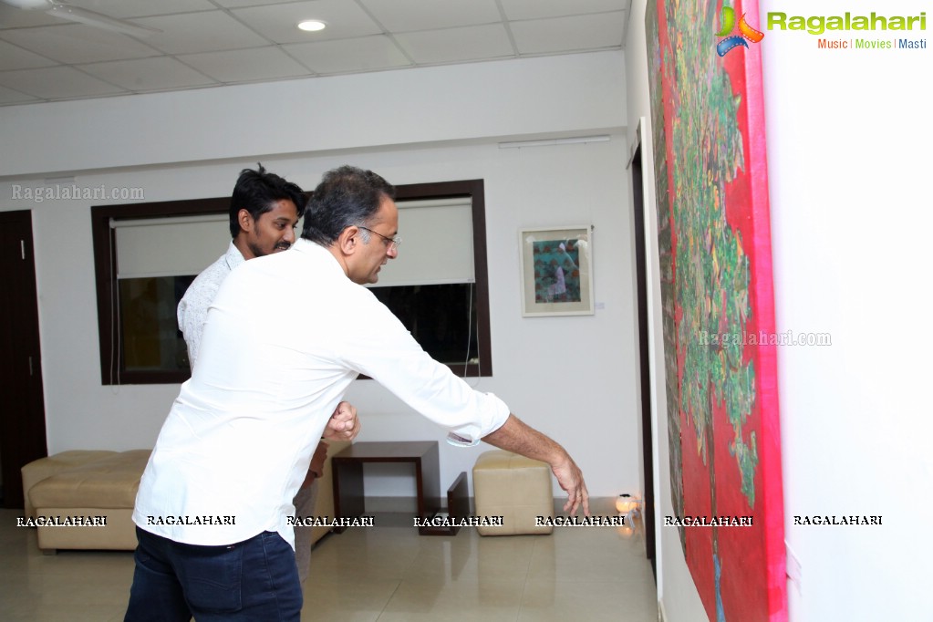 Tranquil and Trance - Art Exhibition by Krishna Trivedi and Anilakumar Govindappa at DHI Artspace