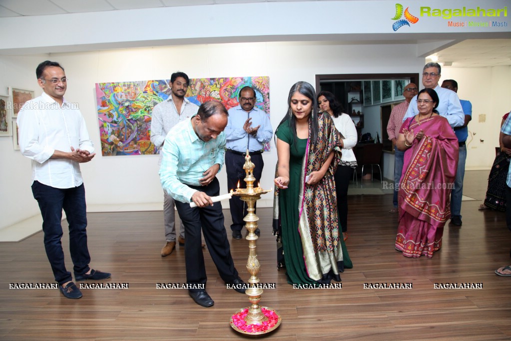 Tranquil and Trance - Art Exhibition by Krishna Trivedi and Anilakumar Govindappa at DHI Artspace