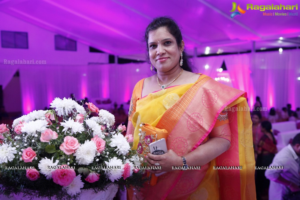 Grand Dhoti Ceremony of Vanga Tanush Reddy and Ayush Reddy at Vanga Ananth Reddy Gardens