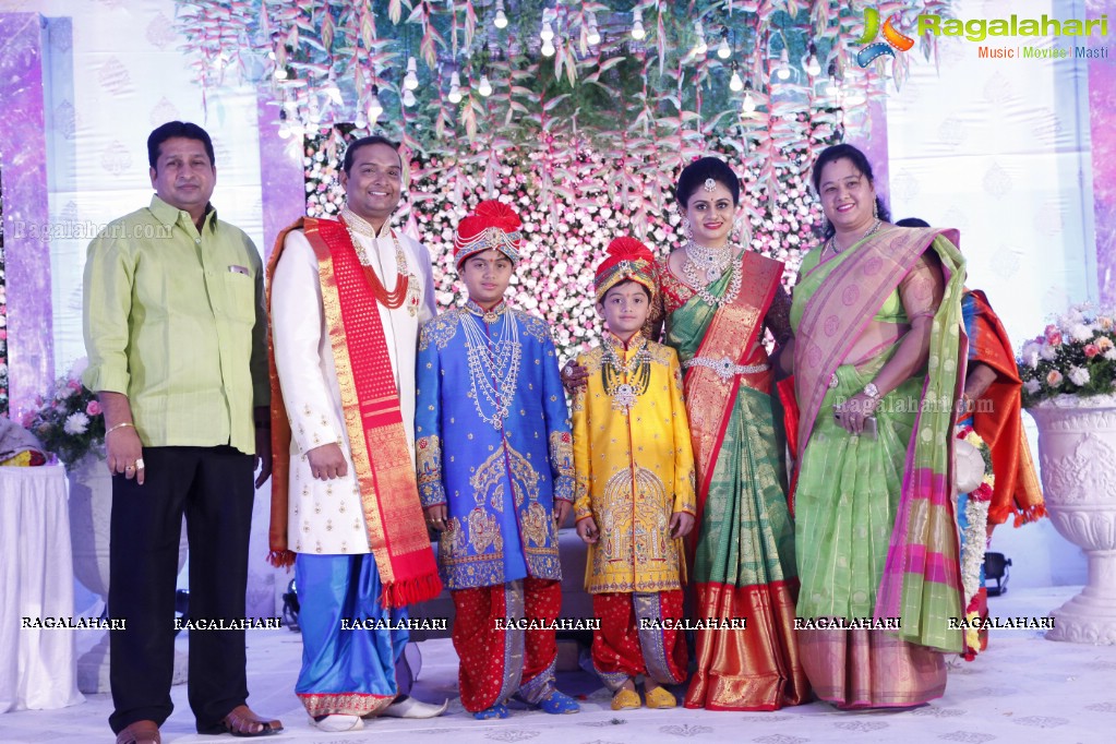 Grand Dhoti Ceremony of Vanga Tanush Reddy and Ayush Reddy at Vanga Ananth Reddy Gardens