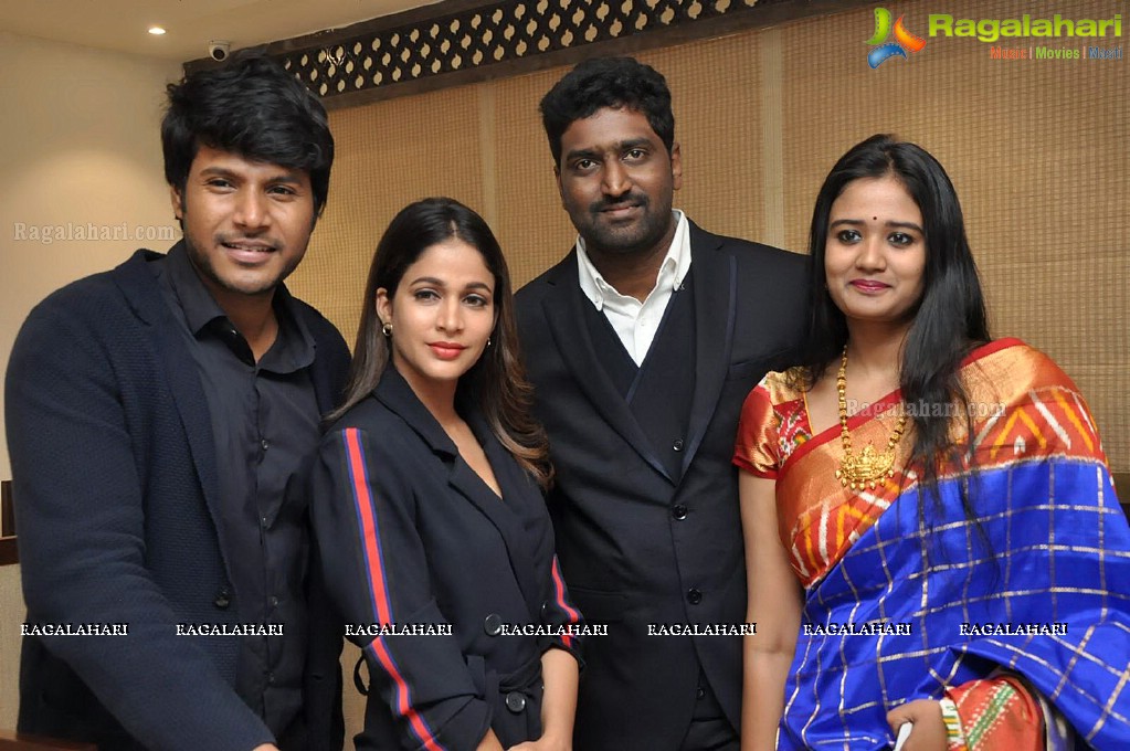 Sundeep Kishan, Lavanya Tripathi launches Vivaha Bhojanambu Restaurant, Secunderabad