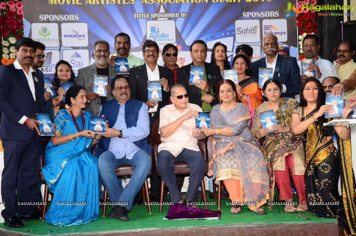 MAA (Movie Artists Association) Dairy 2019 Launch at Apollo Hospital