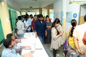 Tollywood Superstars Cast Votes in Telangana Polls