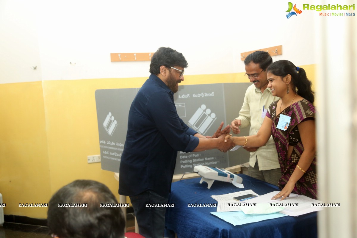 Tollywood Stars Cast Their Vote In Telangana Assembly Elections